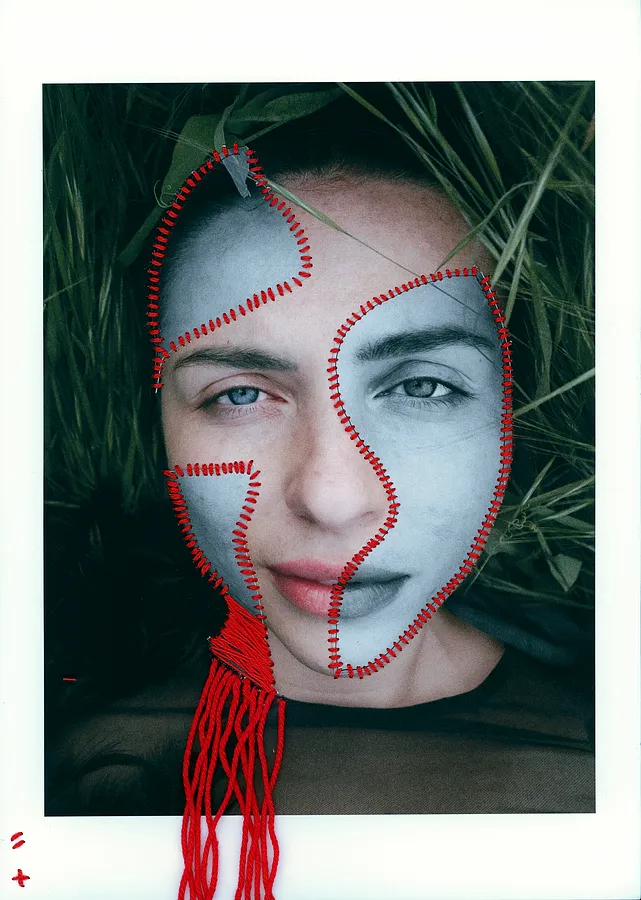 Зображення "THE SAME THREAD, 8" від Polina Rais, медіум: Mixed media, серія: THE SAME THREAD