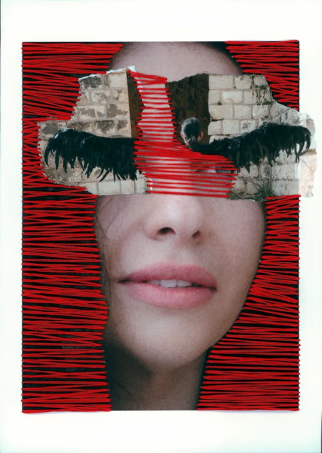 Зображення "THE SAME THREAD, 7" від Polina Rais, медіум: Mixed media, серія: THE SAME THREAD