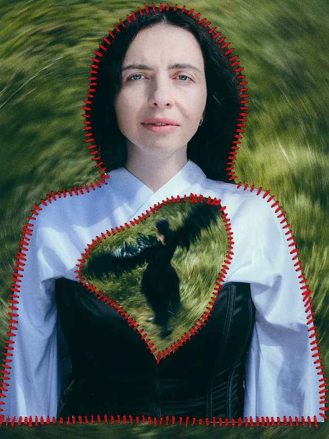 Зображення "THE SAME THREAD, 4" від Polina Rais, медіум: Mixed media, серія: THE SAME THREAD