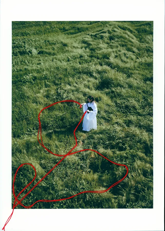 Зображення "THE SAME THREAD, 2" від Polina Rais, медіум: Mixed media, серія: THE SAME THREAD