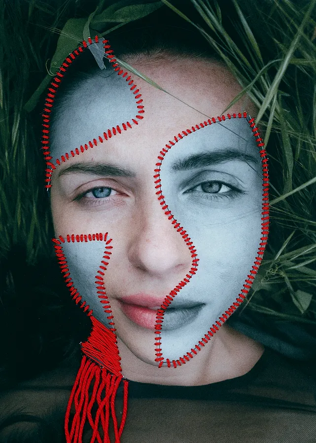 Зображення "THE SAME THREAD, 8" від Polina Rais, медіум: Mixed media, серія: THE SAME THREAD